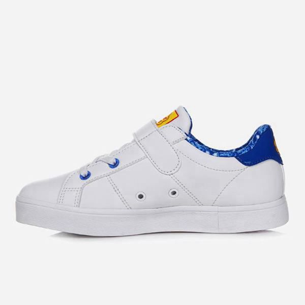 Fila Court Deluxe Kd Boy's Lifestyle Shoes - White/Blue,NZ 308-28169